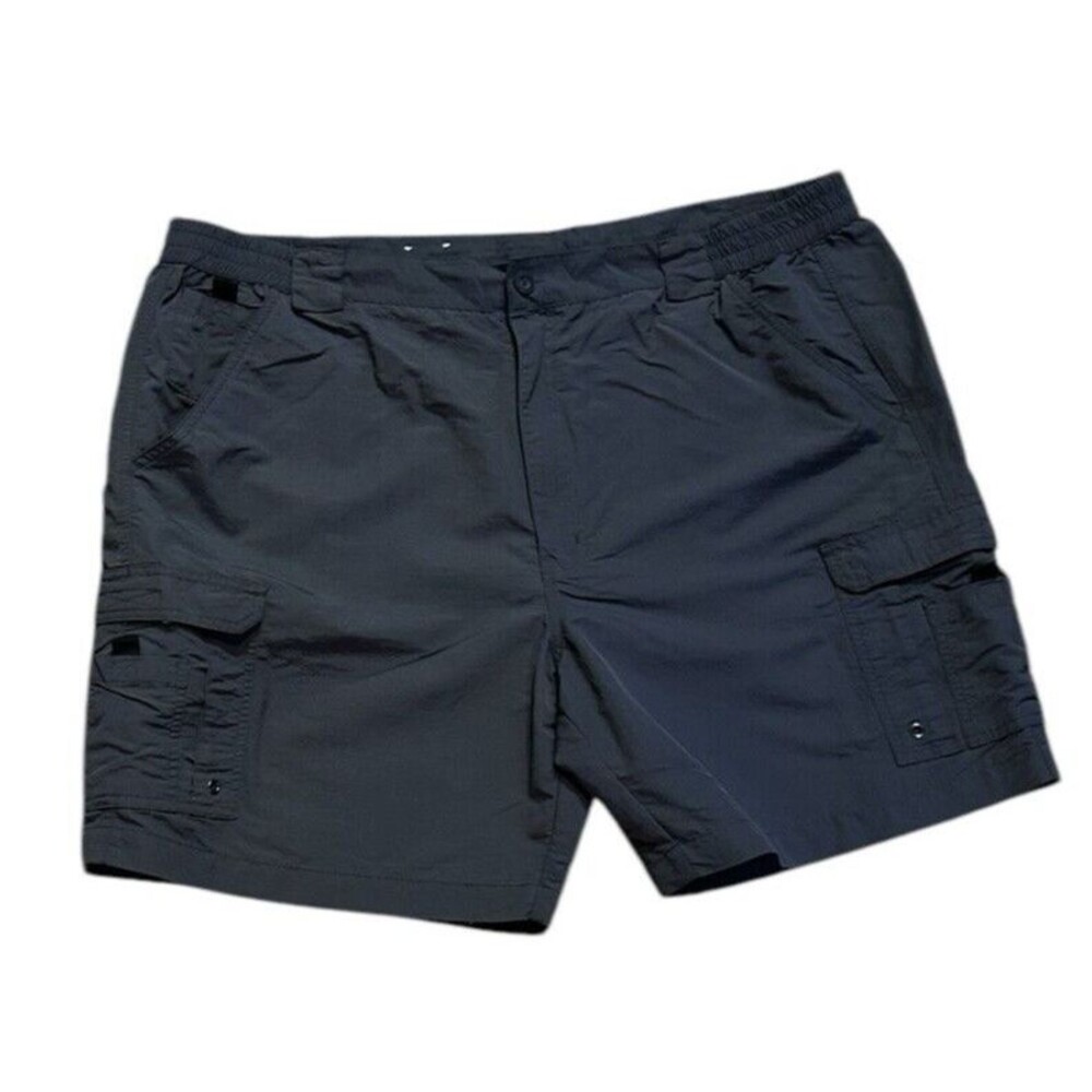 Worldwide sportsman shorts 46 waist gray cargo pockets